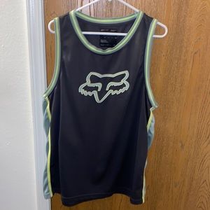 XXL Fox Racing Men’s Grey/Green Tank
